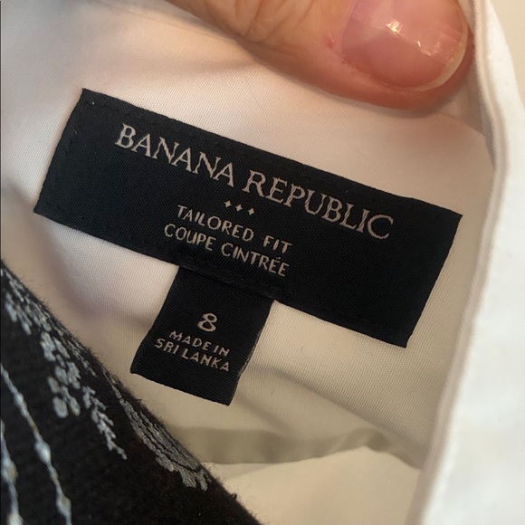 Banana Republic Elegant White Women's Blouse - Picture 9 of 9